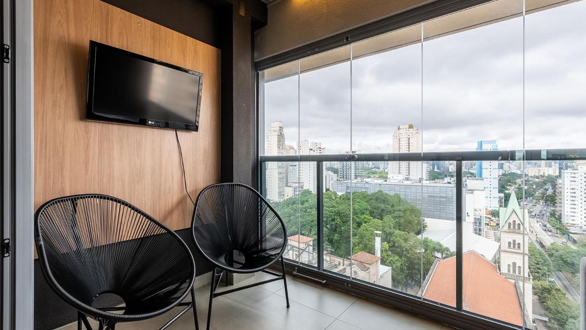 Experiencia By Dabra House: Com Vista Panoramica, Jardim Paulista! 圣保罗