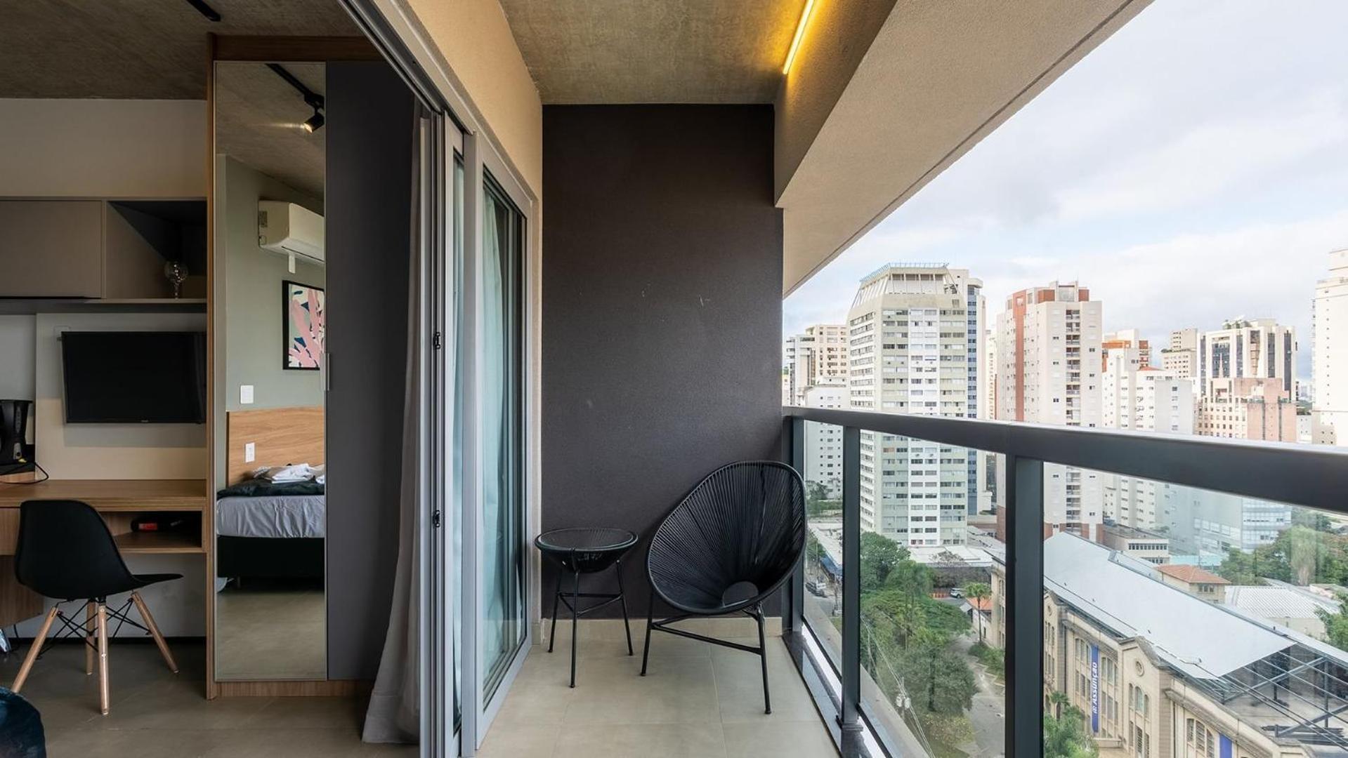 Experiencia By Dabra House: Com Vista Panoramica, Jardim Paulista! 圣保罗
