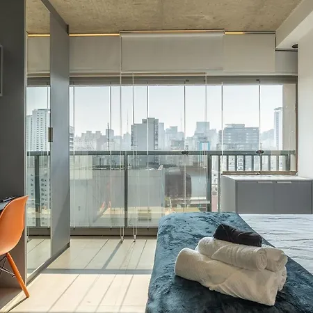 Experiencia By Dabra House: Studios Com Vista Panoramica, Jardim Paulista! Sao Paulo Exterior photo